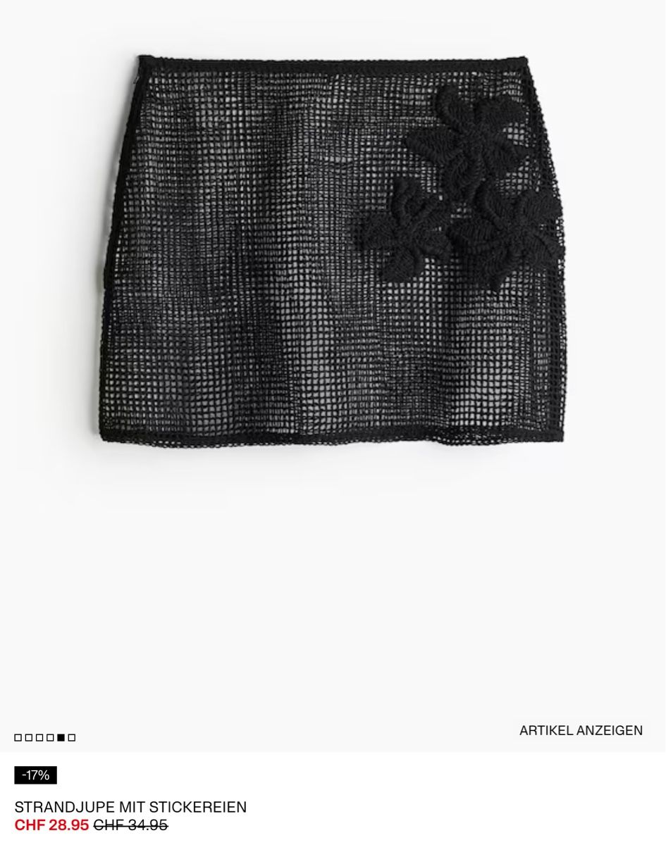 H&M Röcke: H&M Strandjupe Gr. S – Neu und originalverpackt aus Wetzikon ZH von sunshine054 1