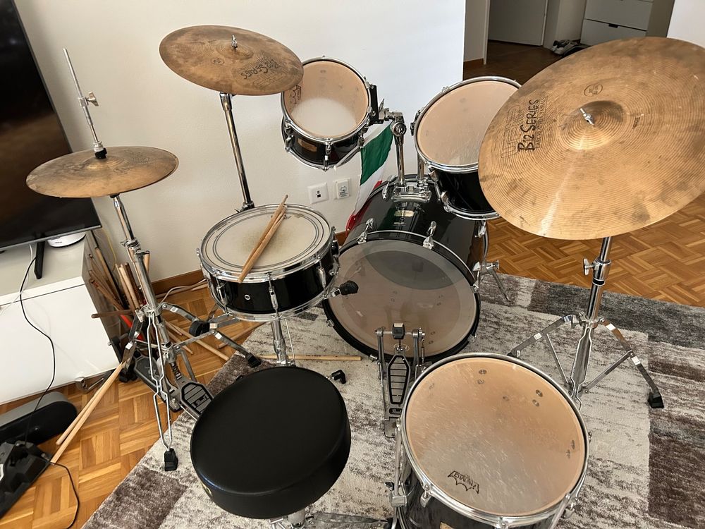 Pearl Export Series Schlagzeug schwarz (Gebraucht) in Dornach für CHF ...