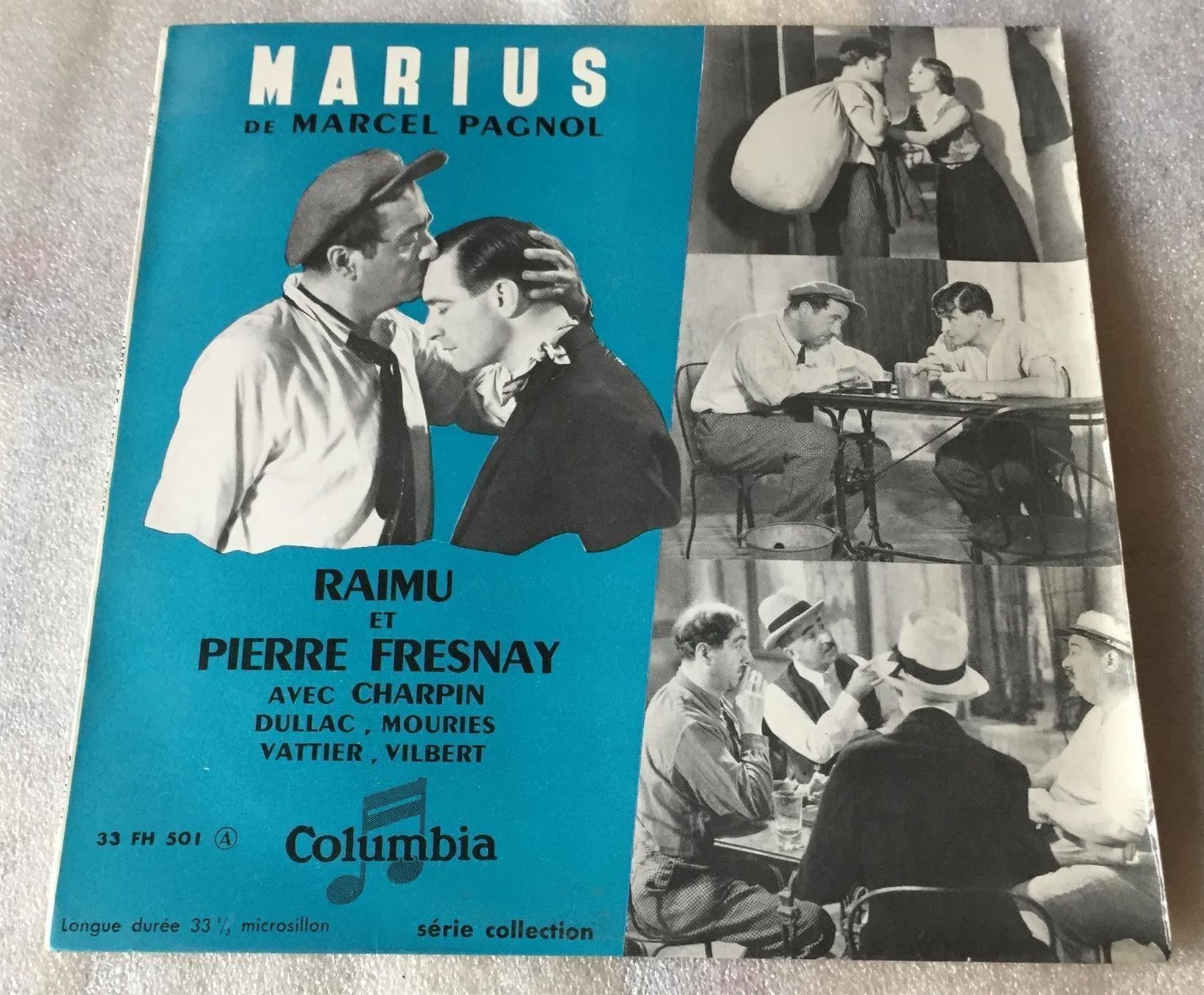 Dischi in vinile: Marius de Marcel Pagnol Vinyle 10" LP33t – Usato da Genève venduto da Cockattoo