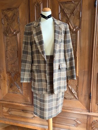 Kostüm Gerry Weber /Jacke + Rock/ Größe: 38DE 75% Schurwolle