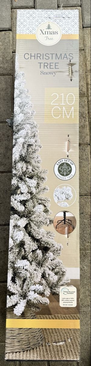 Alle Dekorationen: Weihnachtsbaum mit Schnee 210cm – Neu und originalverpackt aus Jonen von Investor2 2