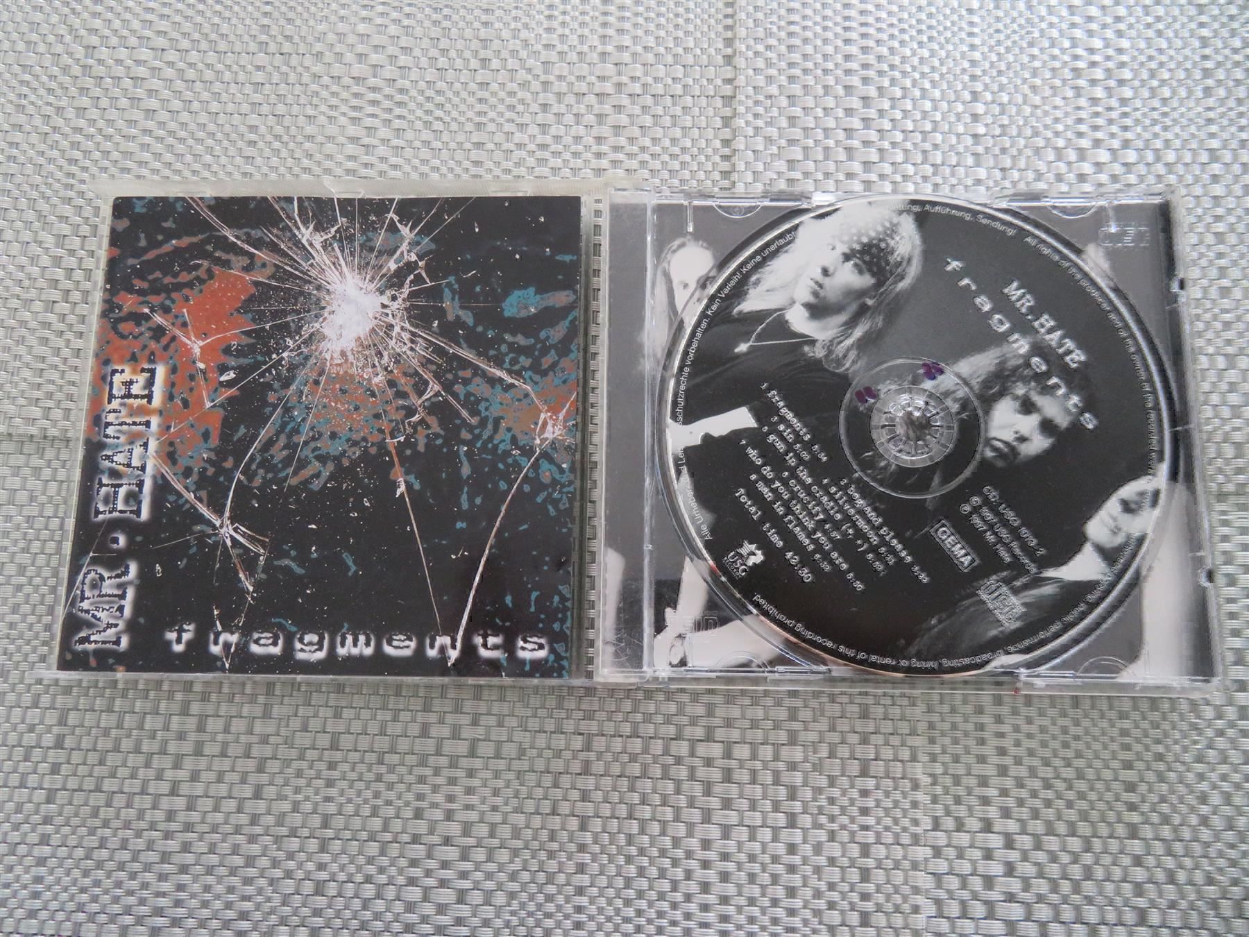 CDs: MR. HATE Fragments 1997 Heavy Metal – Gebraucht aus Niederbipp von Onyx32