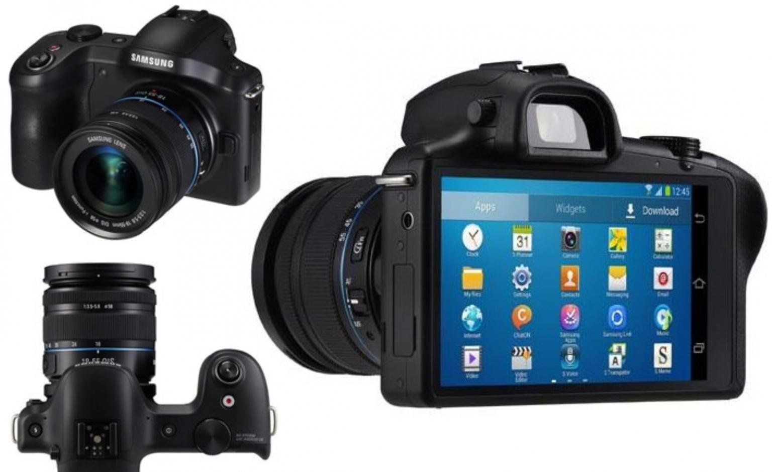 Samsung Fotocamera: Samsung Galaxy NX EK-GN120 Android WiFi LTE SIM Touchscreen – Usato da Suberg venduto da Lovelyfashion 4