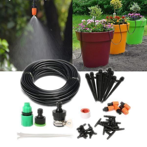 Tubi & Tubi flessibili: Bewässerung Bewässerungssystem Kit Micro Drip Wasser sparen – Nuovo (secondo la descrizione) da Thun venduto da yesky 1