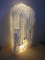Selenit Wand Lampe, Kristalllampe elektrisch