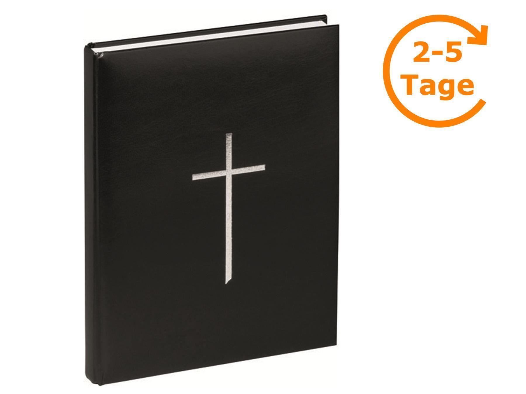 Schreibblöcke: Kondolenzbuch, 144 Seiten, schwarz – Neu und originalverpackt aus St. Gallen von cointec