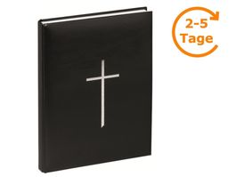 Kondolenzbuch, 144 Seiten, schwarz