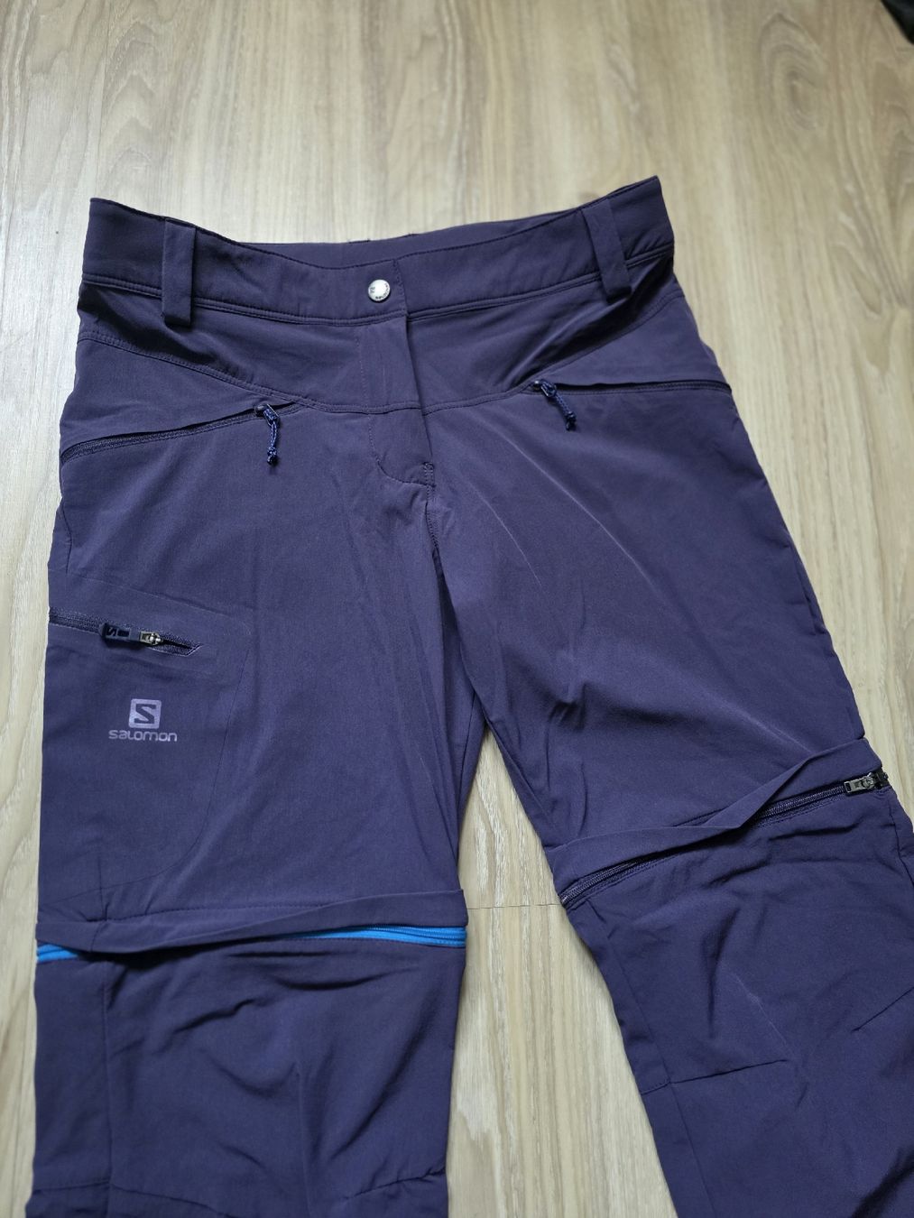 Salomon Pantaloni: Salomon AdvancedSkin Shield Zip-Off Wanderhose Gr. 36 – Usato da Interlaken venduto da NataliiaS