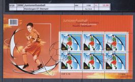 2006 "Juniorenfussball", Kleinbogen - ET - Stempel