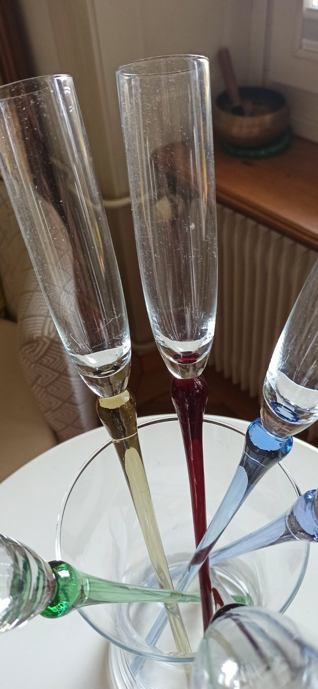 Verres: Champagner Gläser "mit Stil" – D'occasion à Luzern par Hherger 1