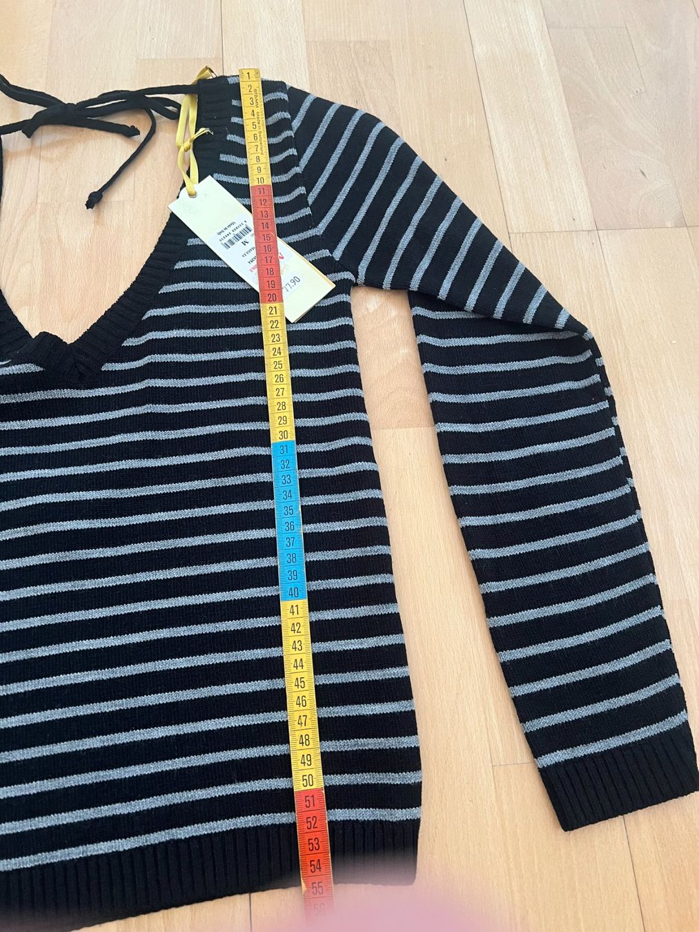 Maglioni & Felpe: NEXOS Strickpullover, 50% Wolle, Gr. M, Schwarz/Grau, NEU – Nuovo e nell'imballaggio originale da Worb venduto da farben20zauber 4