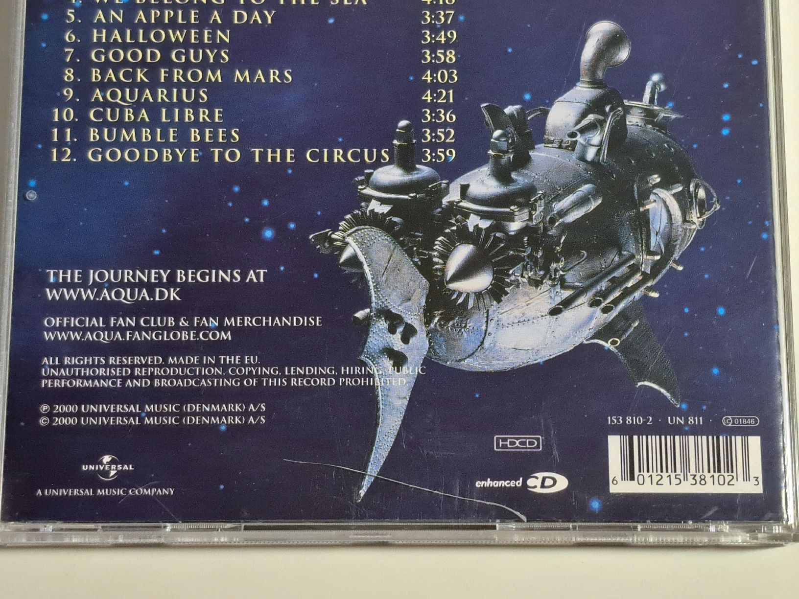 CD: AQUA - Aquarius – Usato da Wichtrach venduto da LuckyLuke69 3