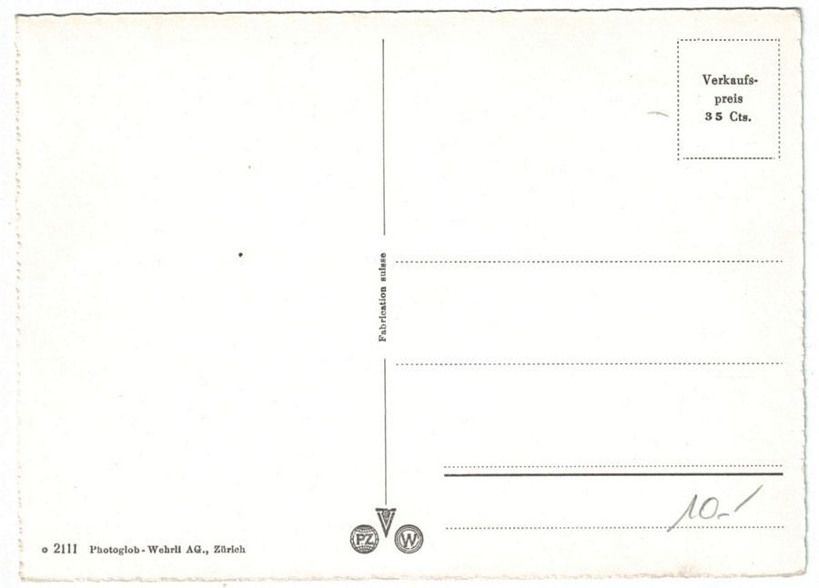 Cartes postales: Bülach von oben, Oldtimer, um 1960 – D'occasion à Frauenfeld par POML 1