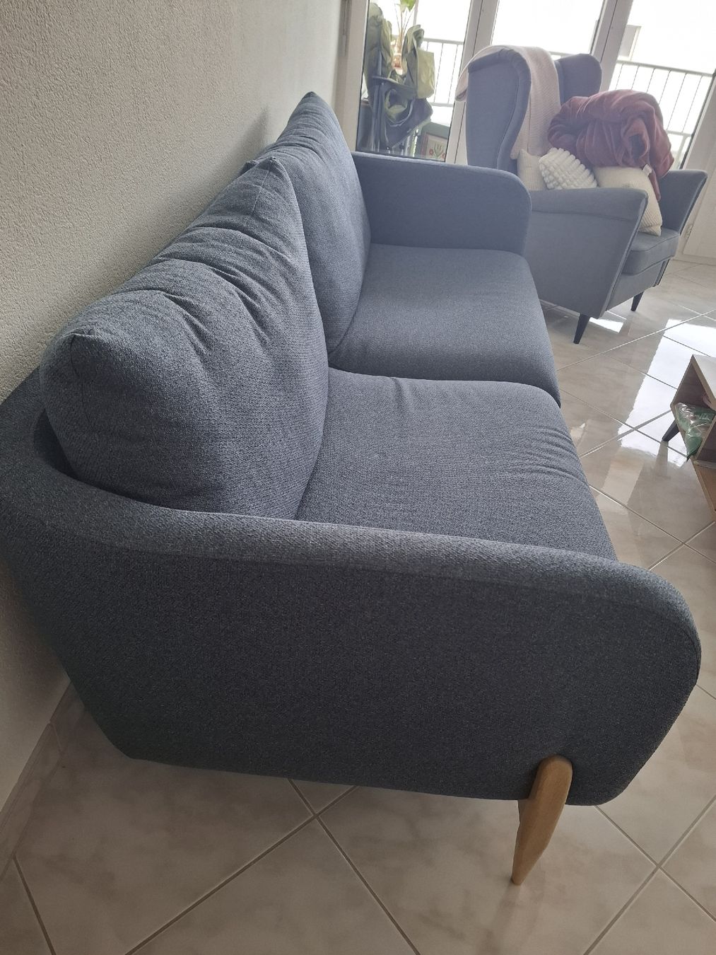 Micasa Divani: 3er Sofa in blau – Usato da Dietikon venduto da Sirius_13 1