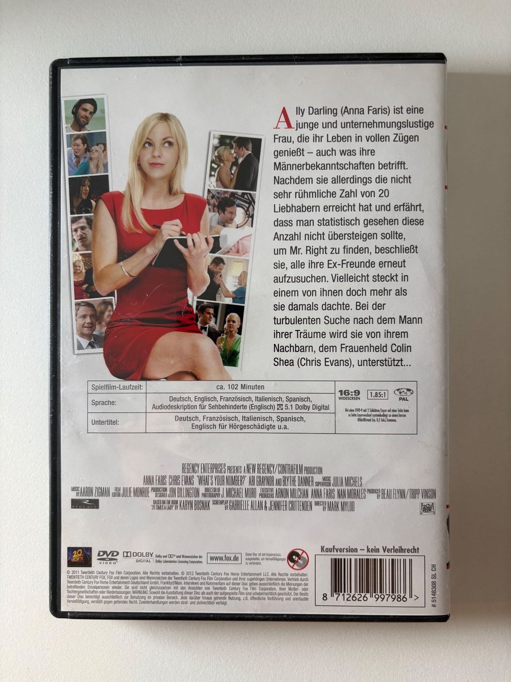 Alle DVDs: Der perfekte Ex (What's Your Number?) – Gebraucht aus Zürich von SwissMarket24 1