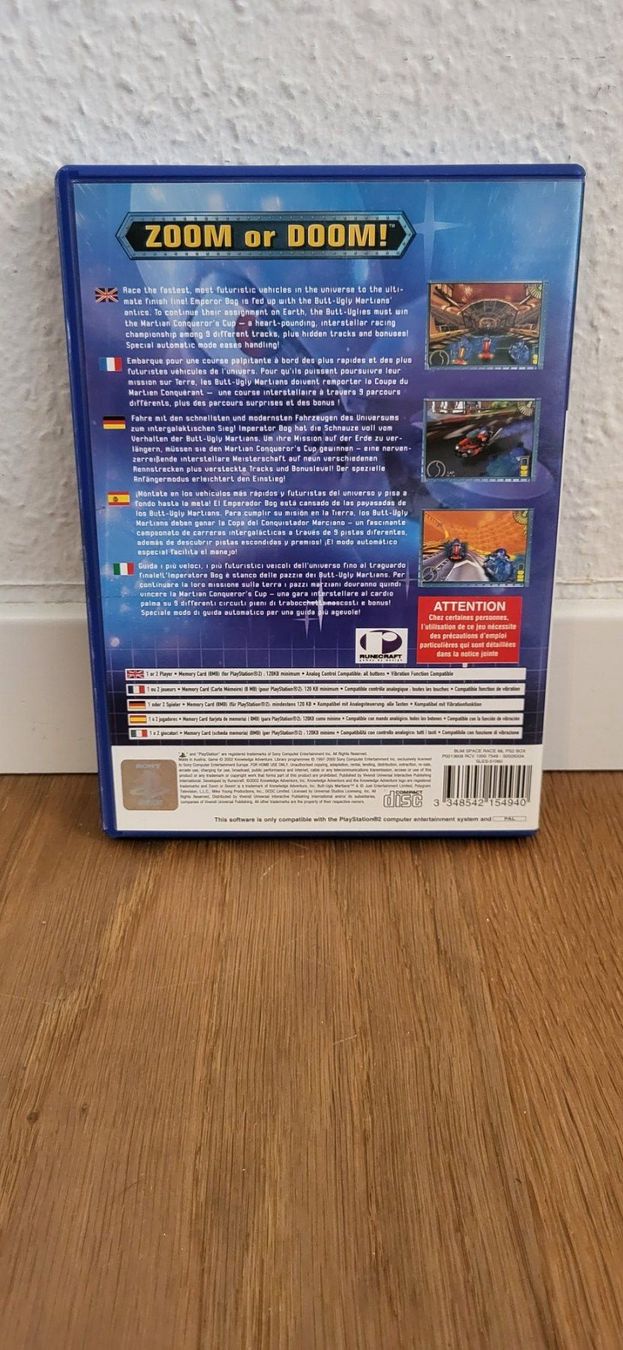 Sony Giochi: PS 2 - Butt-Ugly Martians Zoom or Doom – Usato da Münsingen venduto da DigitaleSpielecke 1