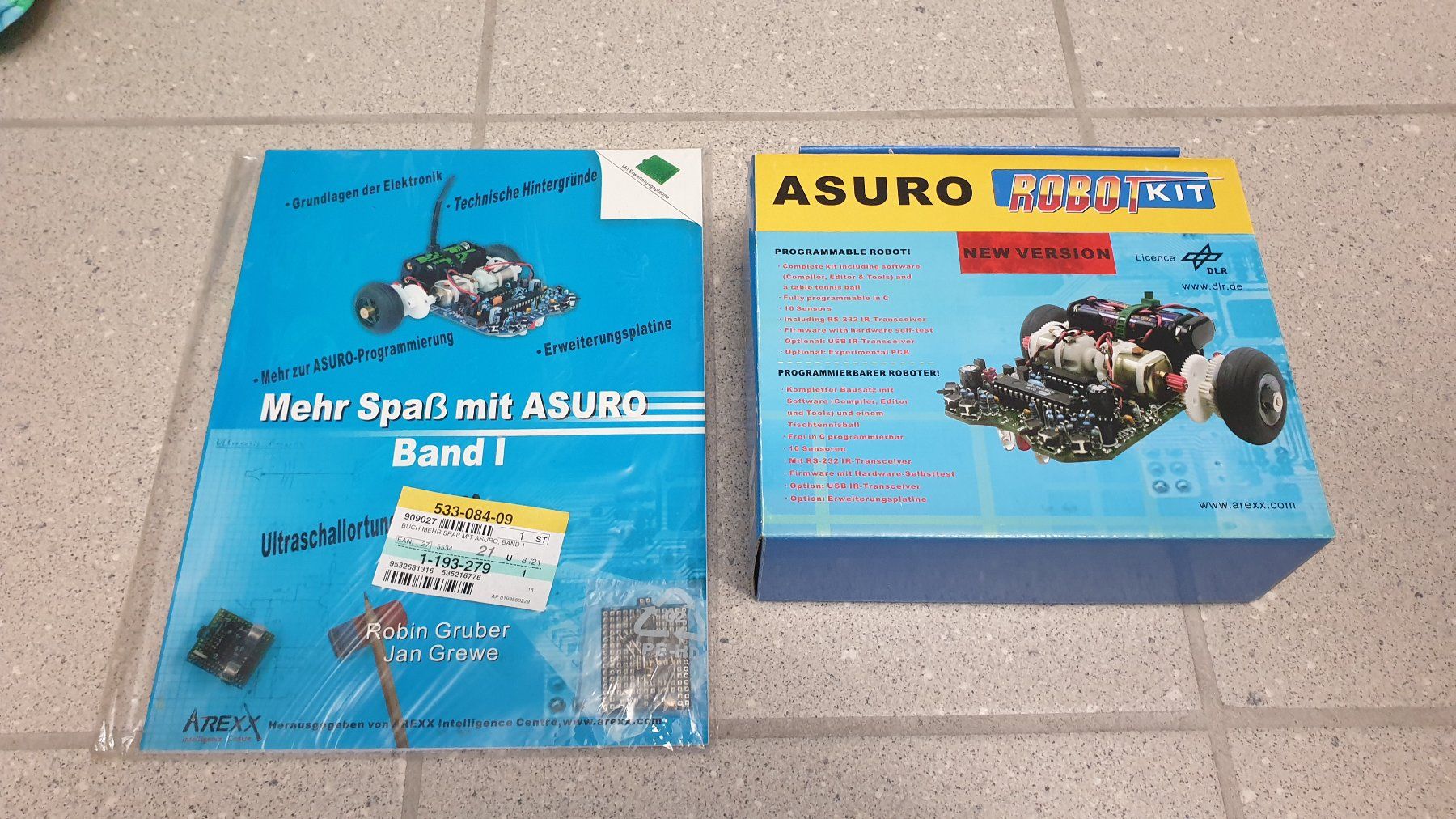 Kit di costruzioni: ASURO ROBO KIT (Programmierbarer Roboter) – Usato da Stäfa venduto da Supertramp73