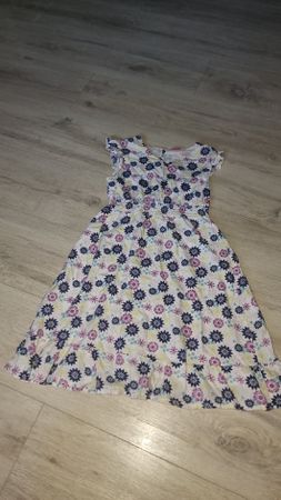 Sommerliches Blumenkleid, Gr. 128 Top Zustand! 🌻
