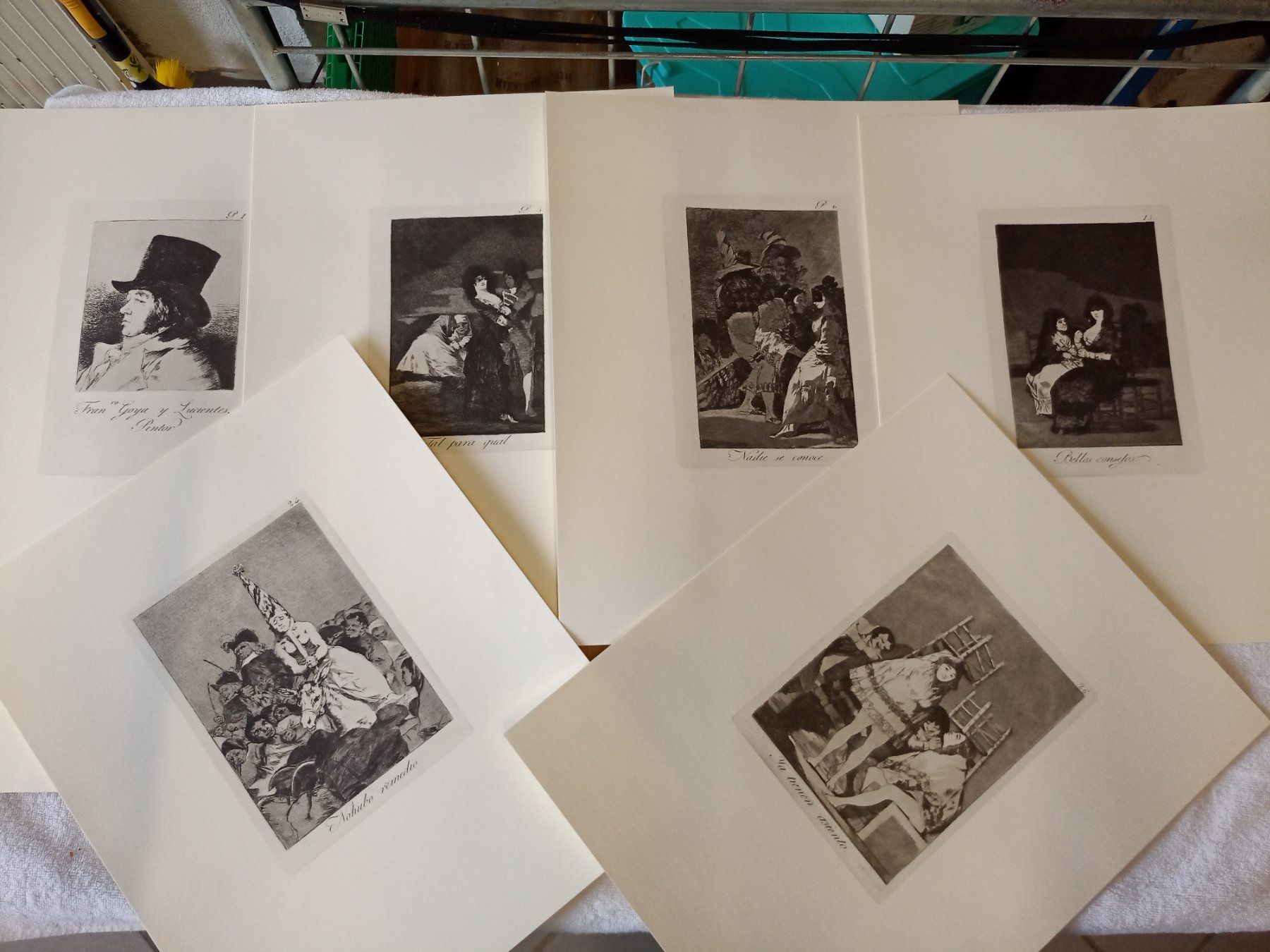 Foto & Immagini: Keel's Kunstmappen Goya Caprichos – Usato da Oberegg venduto da 19franzi94 4