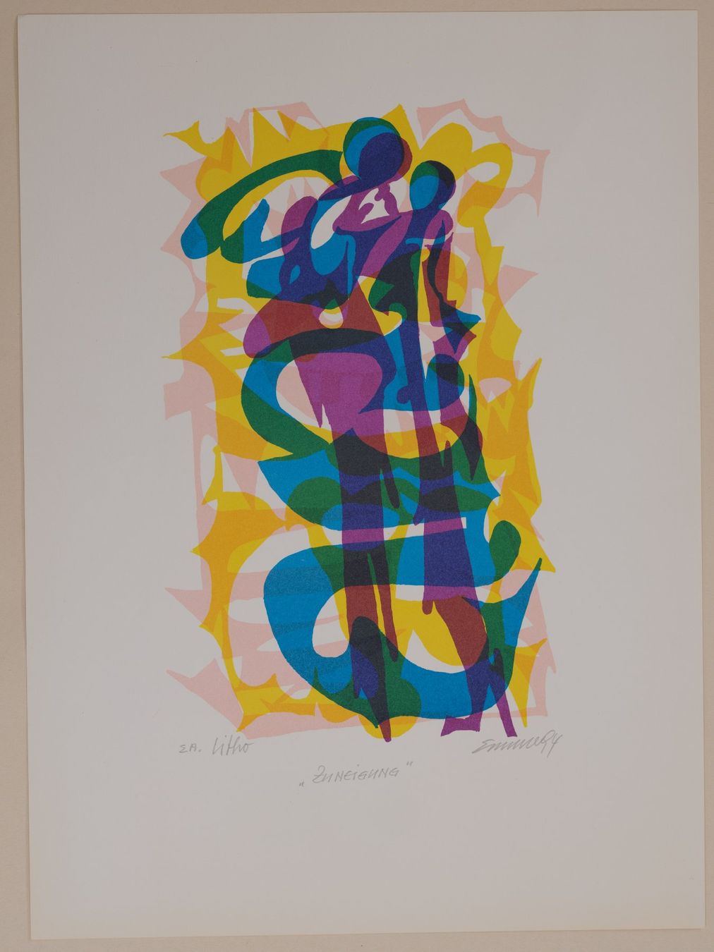 Grafica & Litografie: Walter Emch 3 Lithographien (enbloc) – Usato da Zürich venduto da 000rk 3