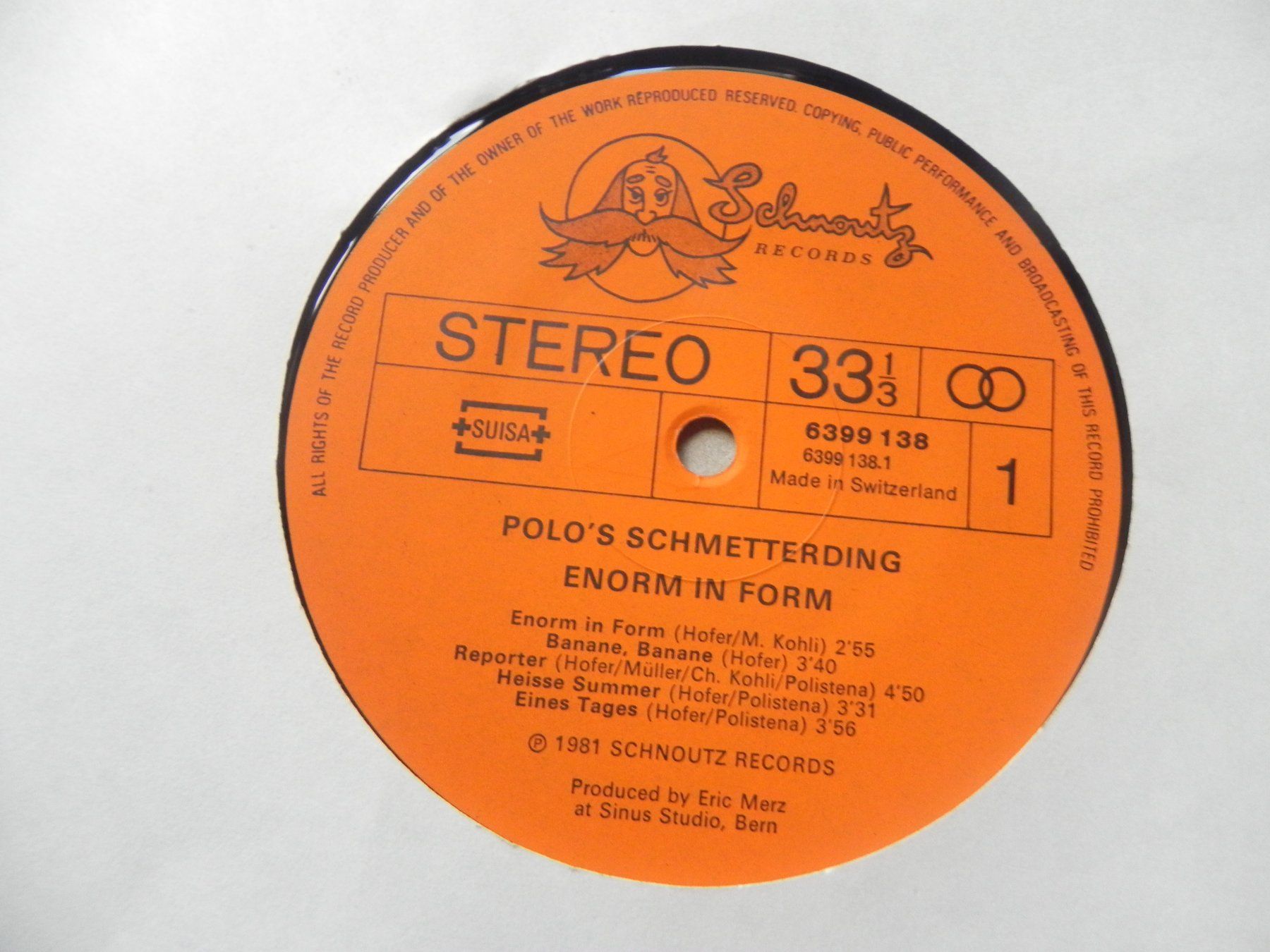 Dischi in vinile: LP CH Polo Hofer Schmetterding 1981 Enorm in Form – Usato da Siebnen venduto da krimsie 5