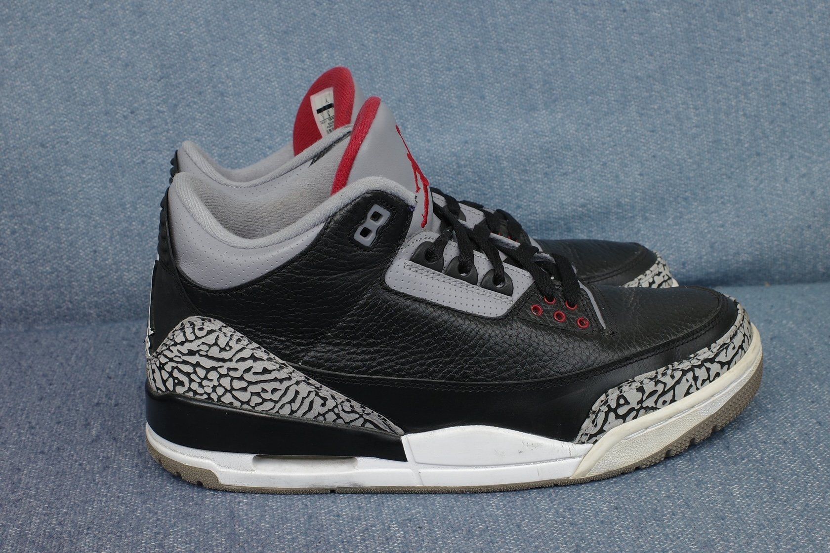 Jordan Scarpe da uomo: Jordan 3 "cement black" 2011 – Usato da Basel venduto da cielHiro 1