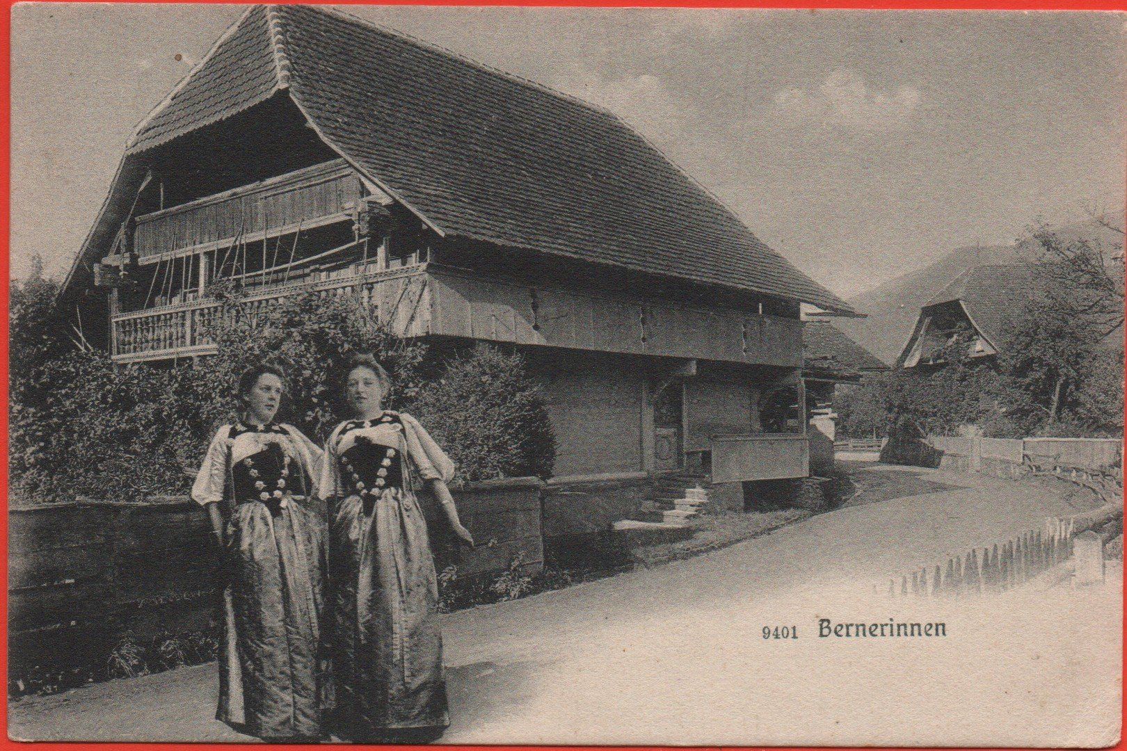 Cartoline postali: INTERLAKEN Bernerinnen – Usato da Jona venduto da philajona