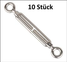 10 Stk. Spannschraube M8 Stahl INOX. Kostenfreie Zustellung!