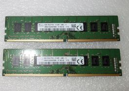 SKhynix 16 GB Kit (2 x 8 GB) DDR4 DIMM RAM  -  PC4-2133P