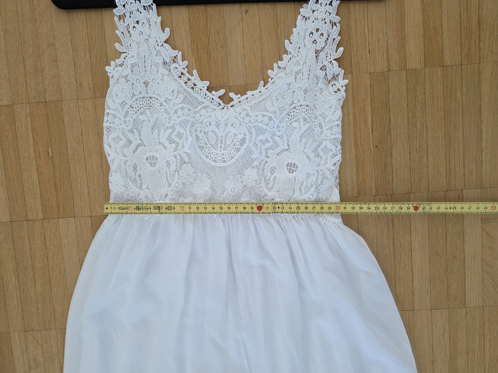 Vestiti: Maxikleid weiss Spitze Grösse M top! – Usato da Laufenburg venduto da may_r2st 4