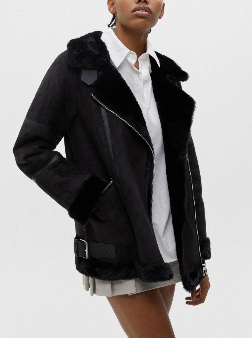 Pull&Bear Giacche: Pull and Bear Jacke (S) 36 Double face faux leather – Usato da Zürich venduto da 202_97cj 1