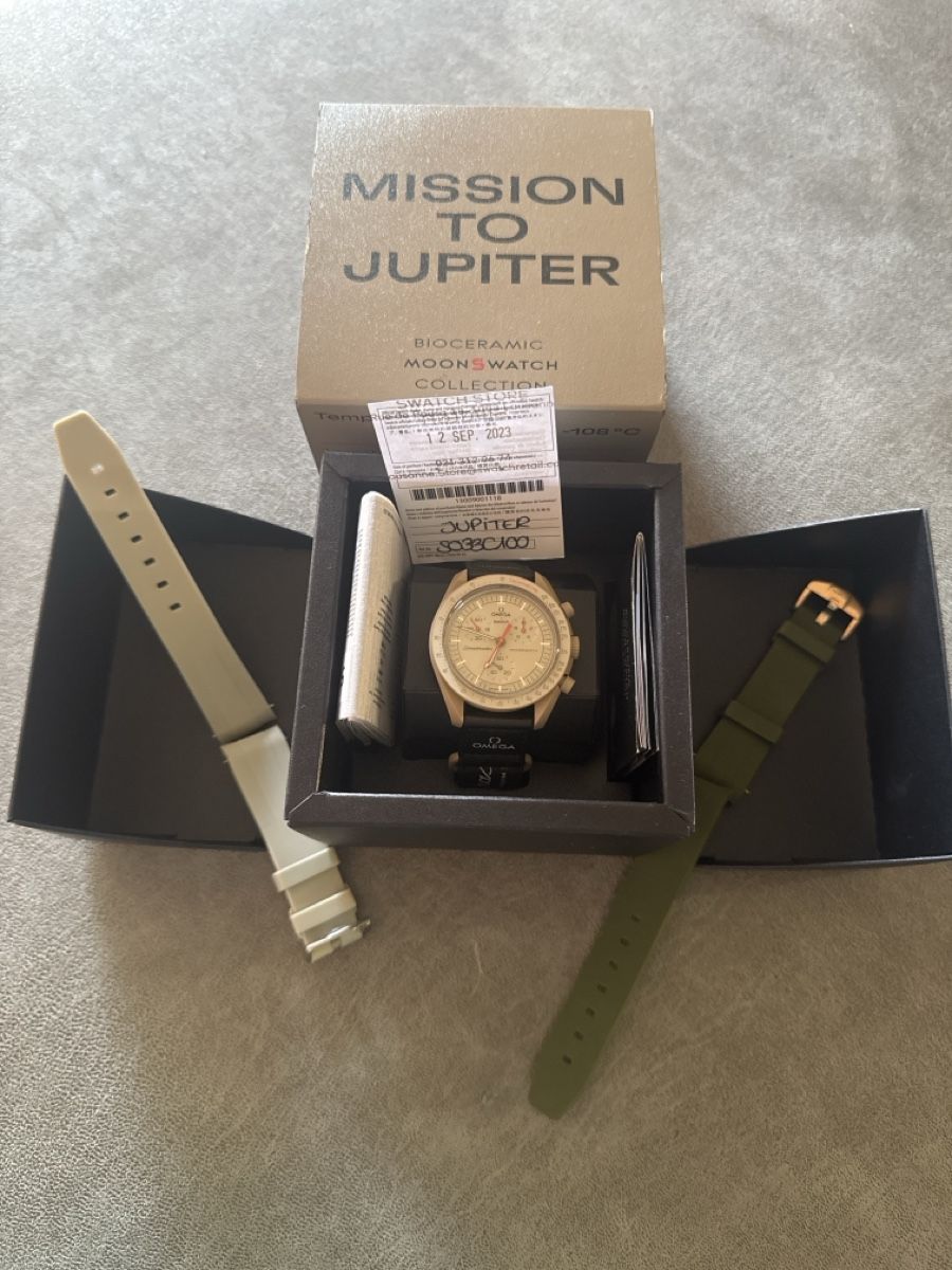 Swatch Uhren: Montre Swatch Mission to Jupiter,  full set – Neu (gemäss Beschreibung) aus Neuchâtel von BiMB00T