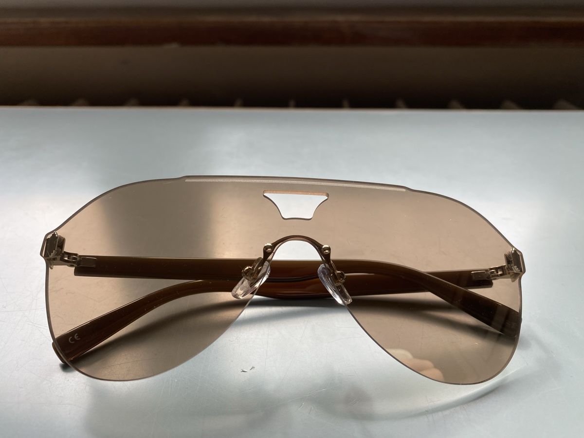 Occhiali & Lenti: Sonnenbrille mit braunem Gläsern – Nuovo (secondo la descrizione) da Zürich venduto da ann_9fv5 3