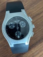 Uhr Longines "Oposition", 23 Brillanten, Quarz Chronograph