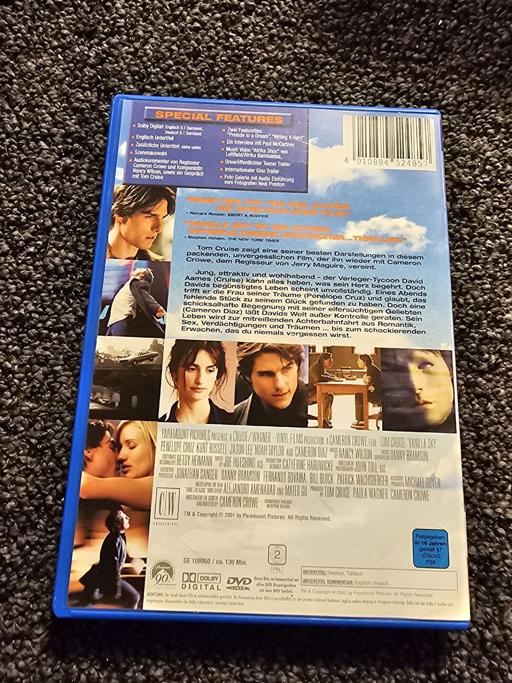 Tutti i DVDs: Vanilla Sky DVD (19992) – Usato da Ruswil venduto da jan_bxl5 1