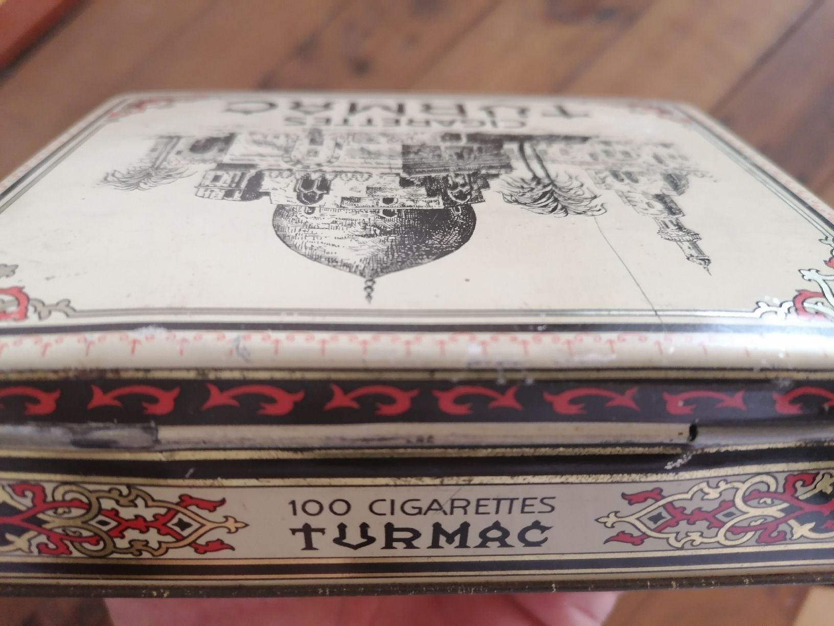 Tabacchi: Turmac 100 stk. Antike Blechdose, schön erhalten – Usato da Zürich venduto da Tin4Life 3