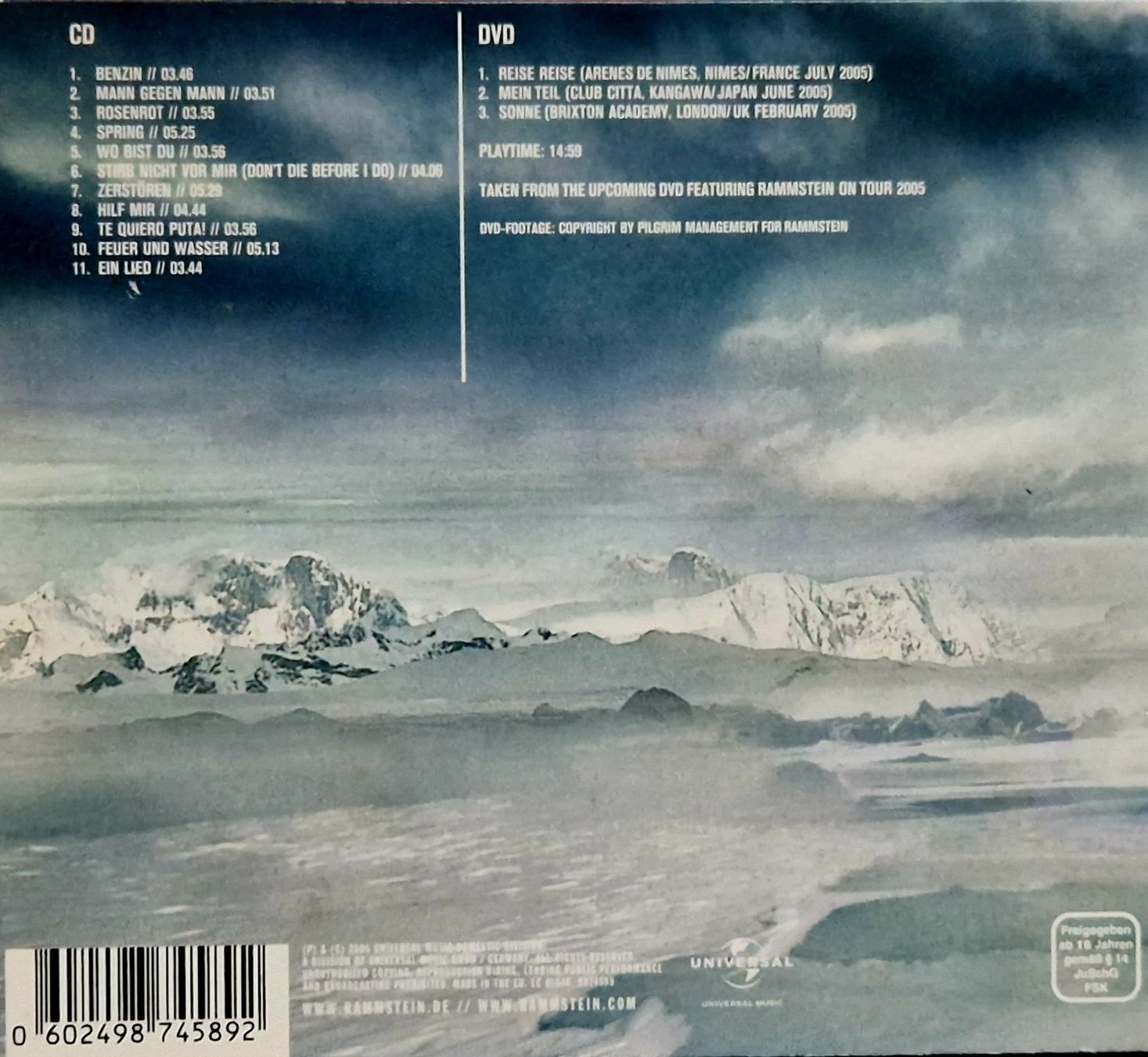 CD: Rammstein-Rosenrot-Limited Edition-2005 – Usato da Rheinfelden venduto da Pit666 2