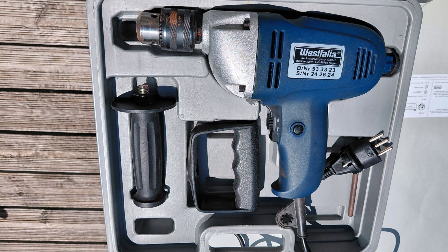 Perceuses: Bohrmaschine Westfalia 500w – D'occasion à Gelterkinden par martinom 2