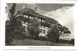 Fribourg - ville - Pensionnat Sainte Agnès - Foto-AK - 1935