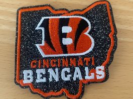 NFL Cincinnati Bengals Patch Aufnäher Sticker