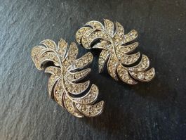 Vintage Ohrringe Clips Luxus Modeschmuck