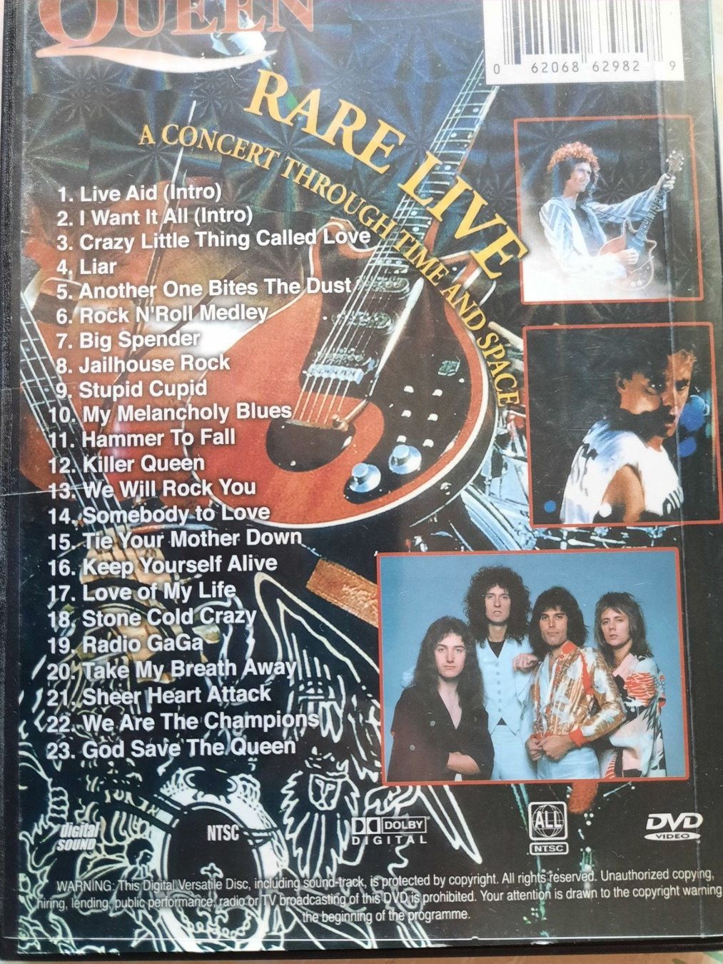 Tutti i DVDs: DVD Queen - Rare Live – Usato da Pully venduto da bro_n52j 2