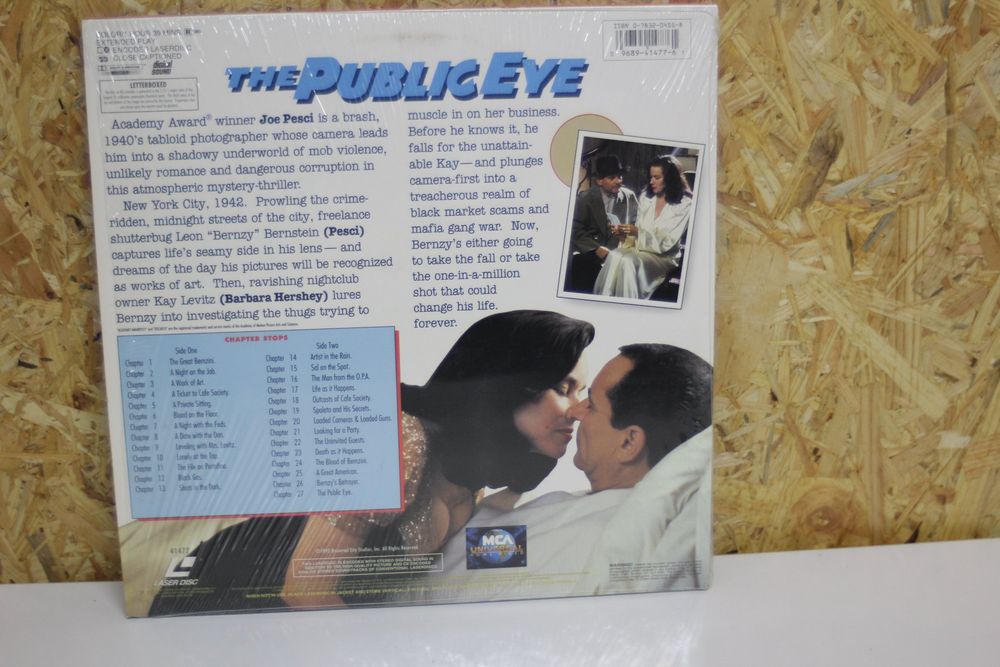 Public Eye The 1992 Laserdisc Kaufen Auf Ricardo