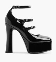 CATWALK Mary Jane Pumps Gr.38 schwarz glanz