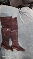 Extravagant & Sexy Overknee Lederstiefel.Gr 43