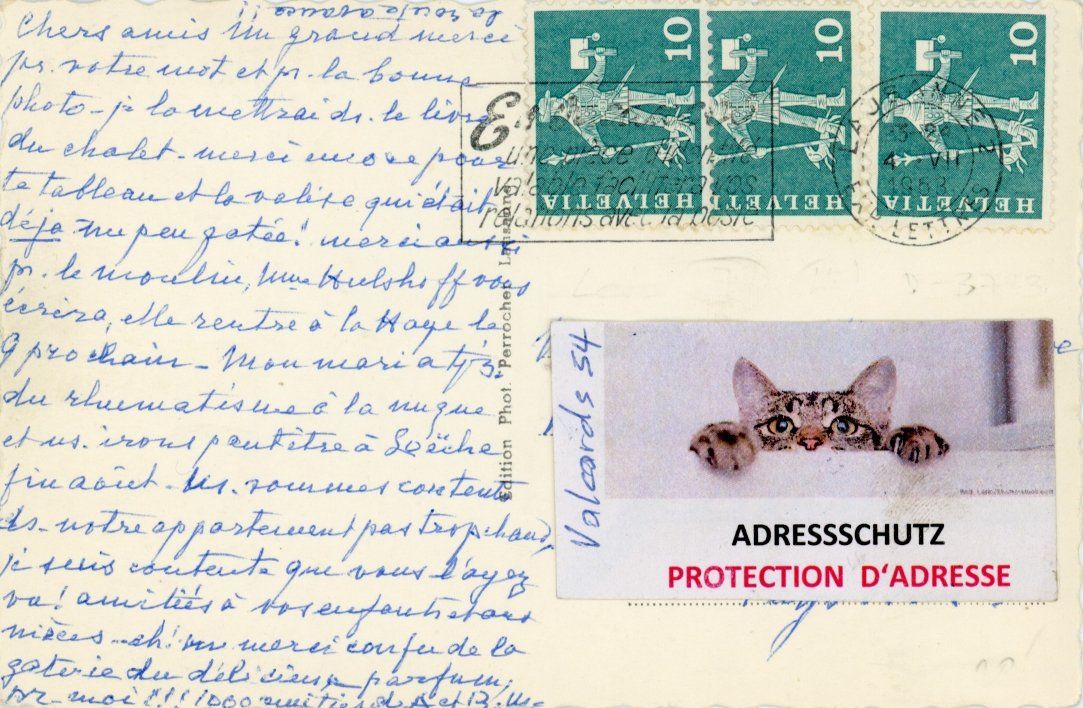 Cartoline postali: Lens   VS      en 1963 – Usato da Brig venduto da Valcards54 1