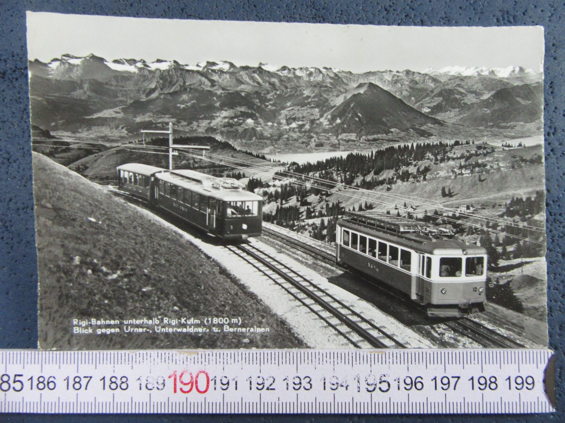 Ansichtskarten: RIGI-BAHNEN 1956 AK ONW – Gebraucht aus Ettingen von Hausi4711