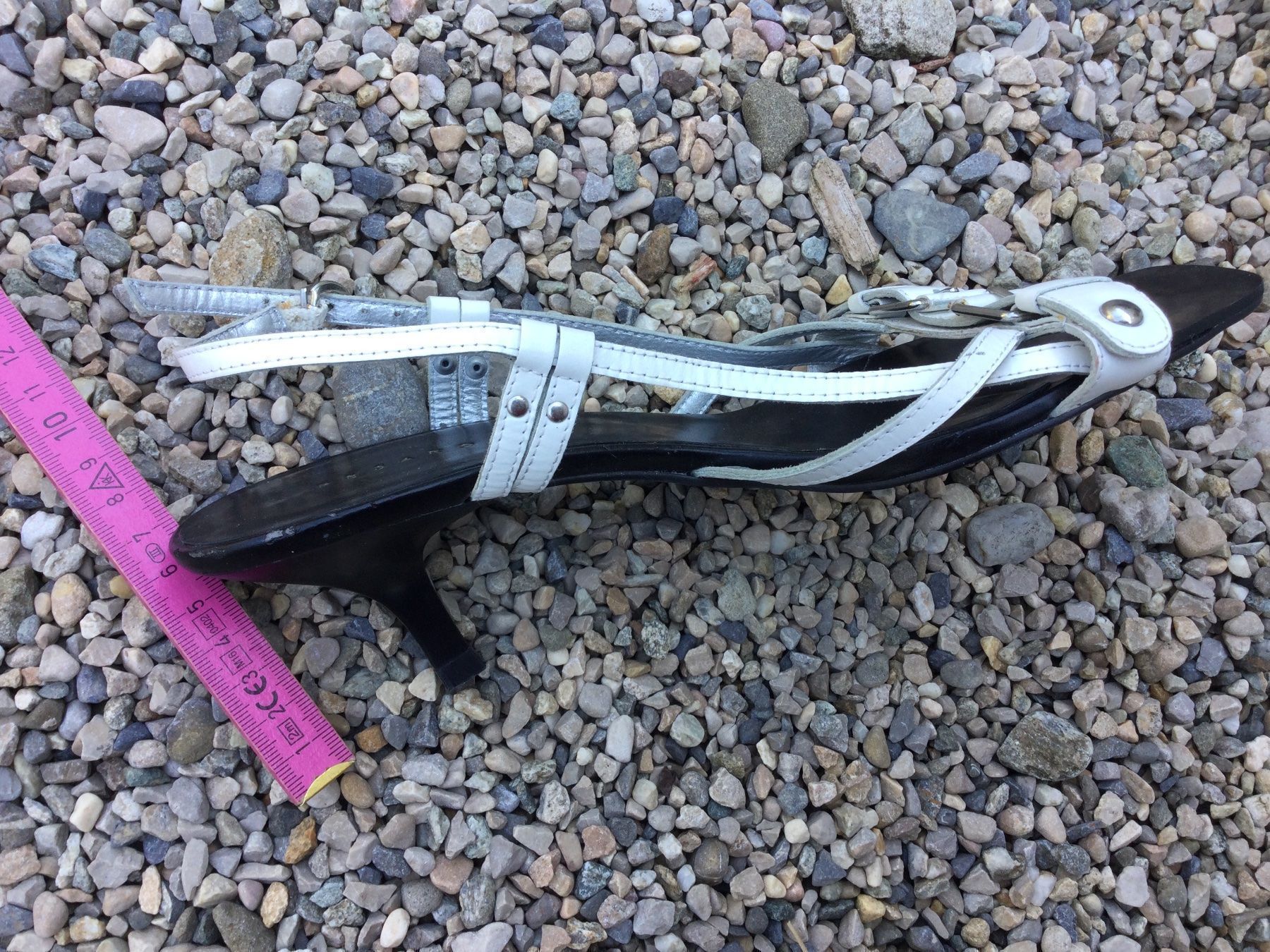 Scarpe da donna: Sandalettes blanches CUIR PESARO NEUF – Nuovo (secondo la descrizione) da Agiez venduto da chouchanelle 4