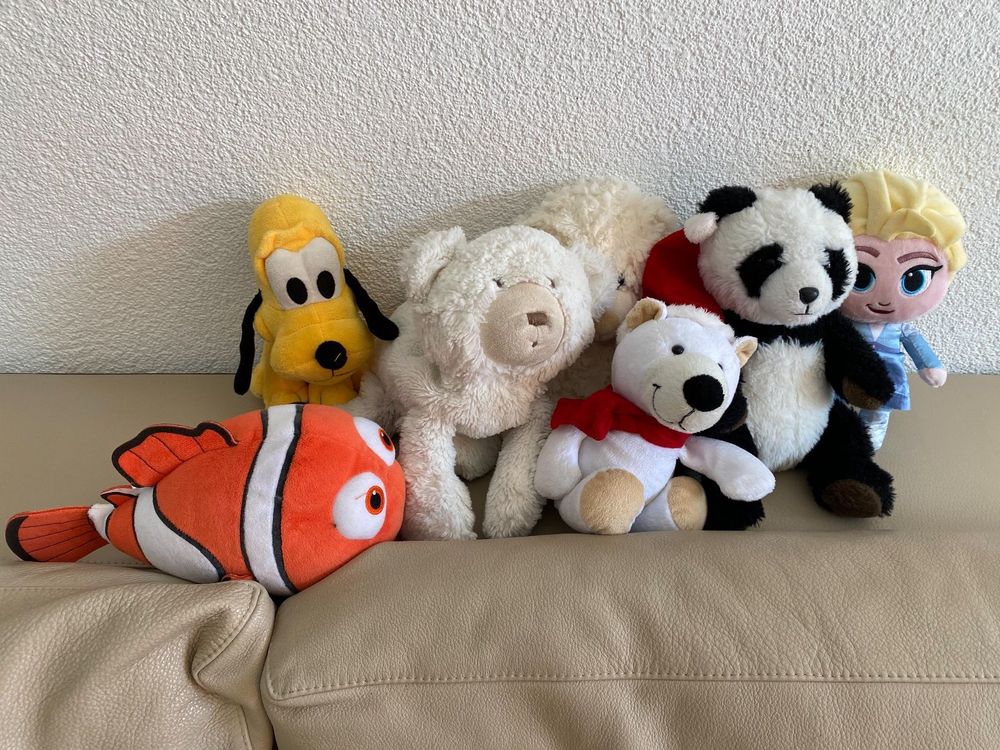 Lot De 2 Peluches Vintage Droopy 30 Et 16 Cm De 1994 Par Applause – état Super