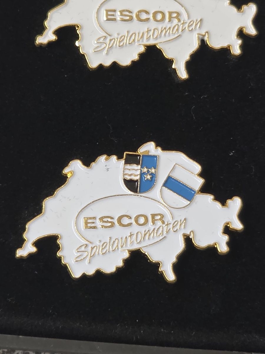 Placchette & Badge: PIN - Set „ESCOR“ – Usato da Wangen b. Olten venduto da Finolino28 4